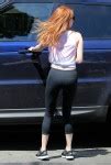 emma roberts thong